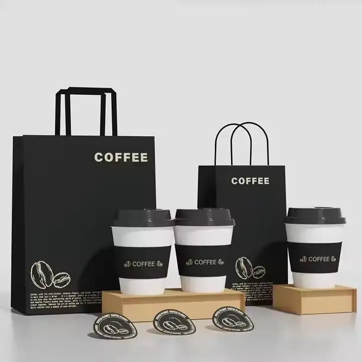 Luxury White Cardboard Paper Bags Waterproof Thick Custom Logo Gift Handbags For Clothing Store Retail Packaging Supplies