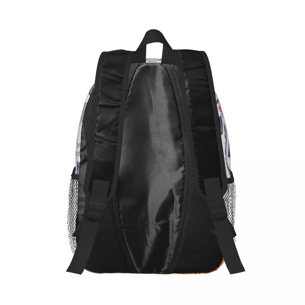 Dragon Fire Regenboog Gedrukt Lichtgewicht Casual Schooltas Voor School, Outdoor, Winkelen, Kantoor 15Inch