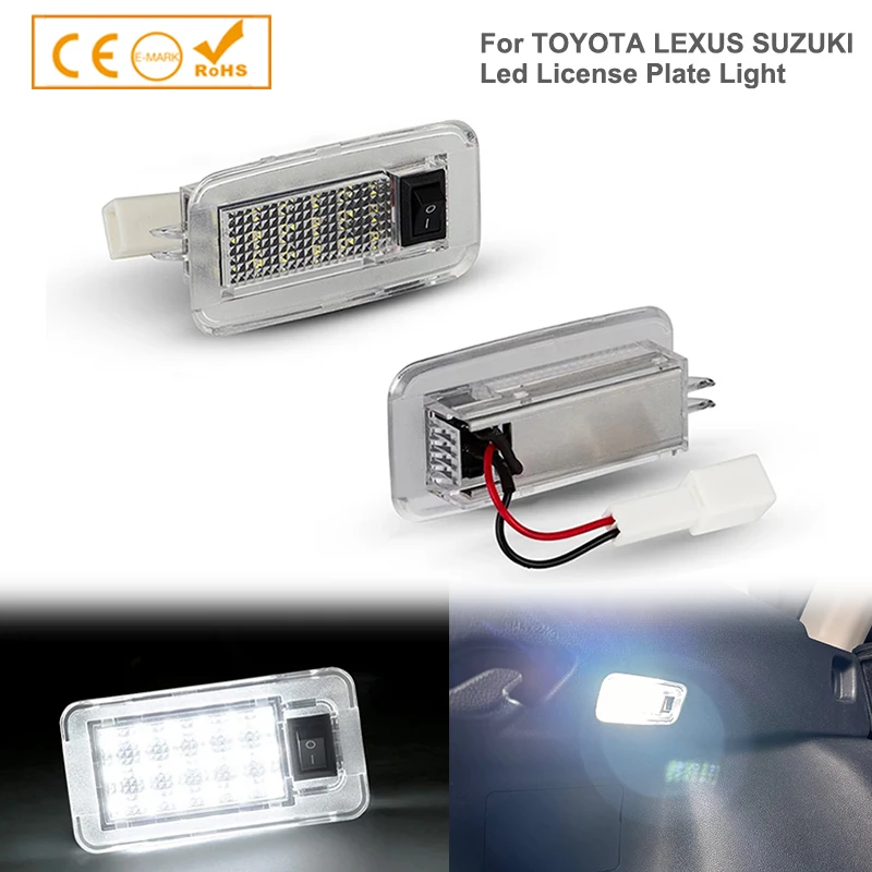 For Toyota Rav4 MK5 XA50 LED Trunk Lights Luggage Compartment Interior Lamps Scion Highlander Prius Venza Canbus White