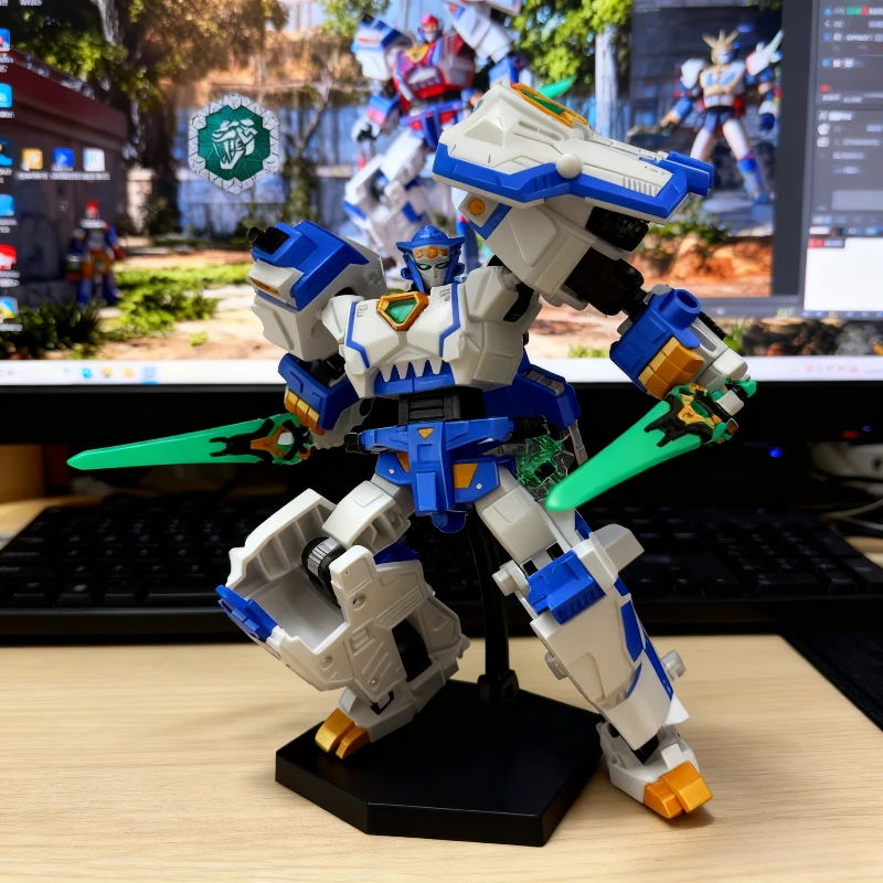 Deformation Robot Toy Saber-toothed Tiger Action Figures Plastic Model 6.7''/17cm Nwe Toys Set for Boys Christmas,Birthday Gifts