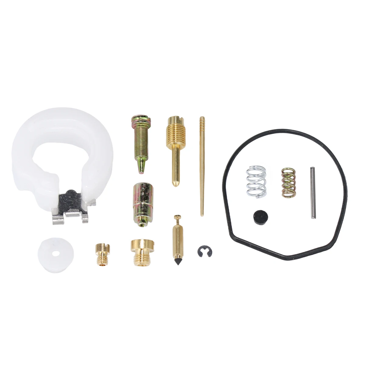 ZSDTRP Dellorto Motorcycle Carburettor Parts PHBN PHVA Repair Kit Float Needle Valve Set Idle Screw Main jet Gaskets
