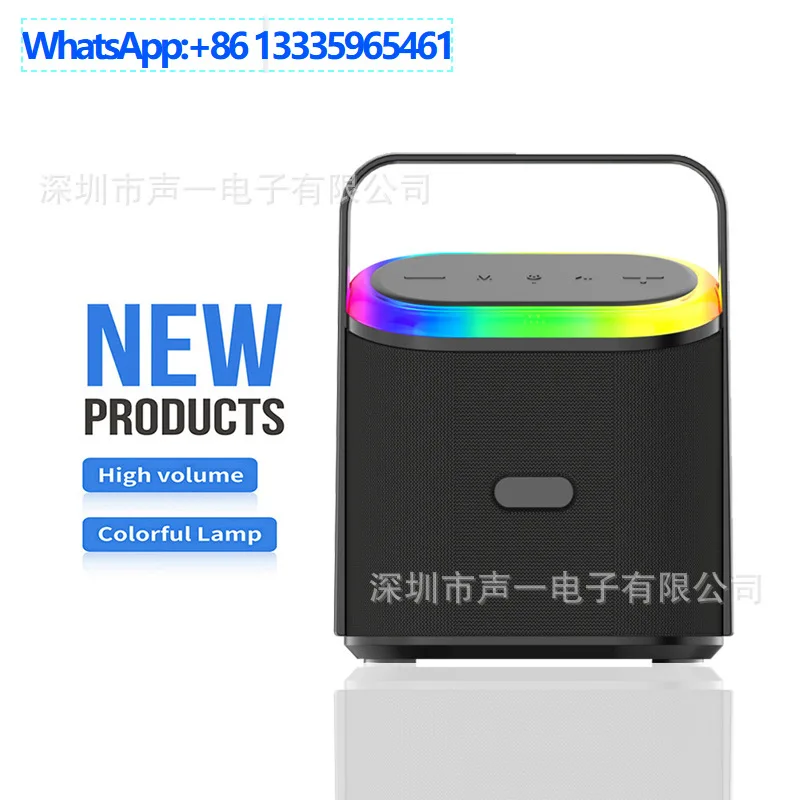 

ZQS P10 Новая частная модель Портативный Bluetooth-динамик TWS Беспроводной сабвуфер Карта Фонарь Bluetooth-динамик