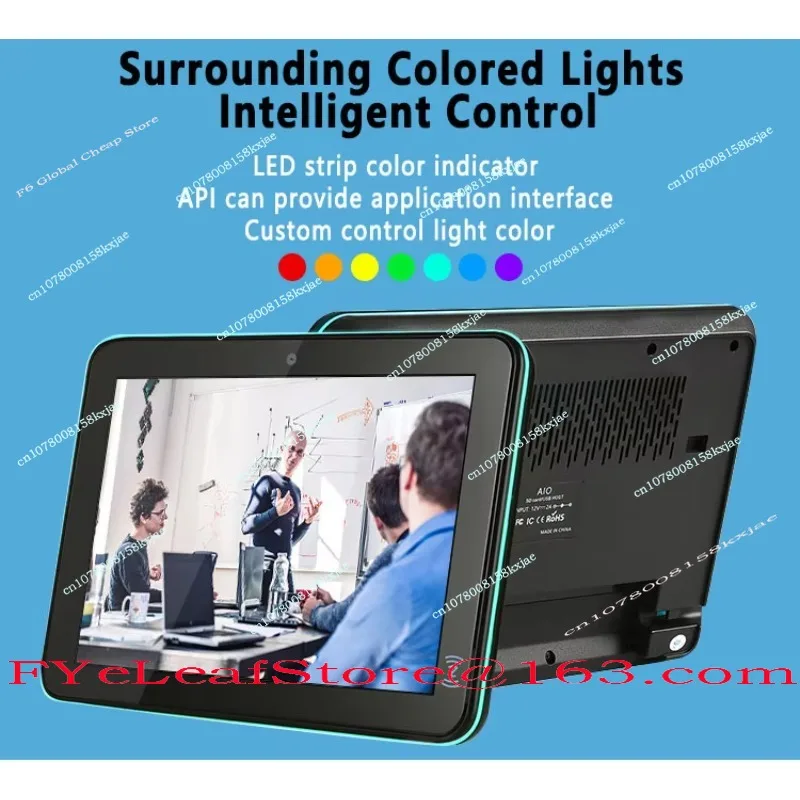 10-Inch Android Tablet Industrial Business Quad Core LCD Touch Panel Conference Room Display Tablet PC