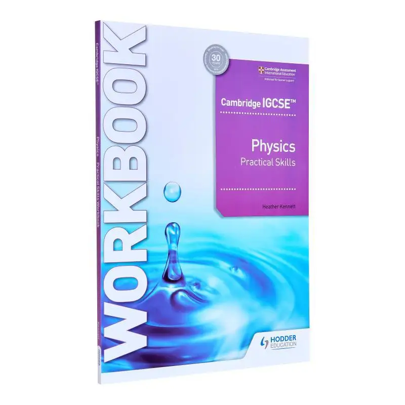 

Cambridge IGCSE Physics Practical Skills Workbook Kennett Heather Hodder Education 9781398310551 Book