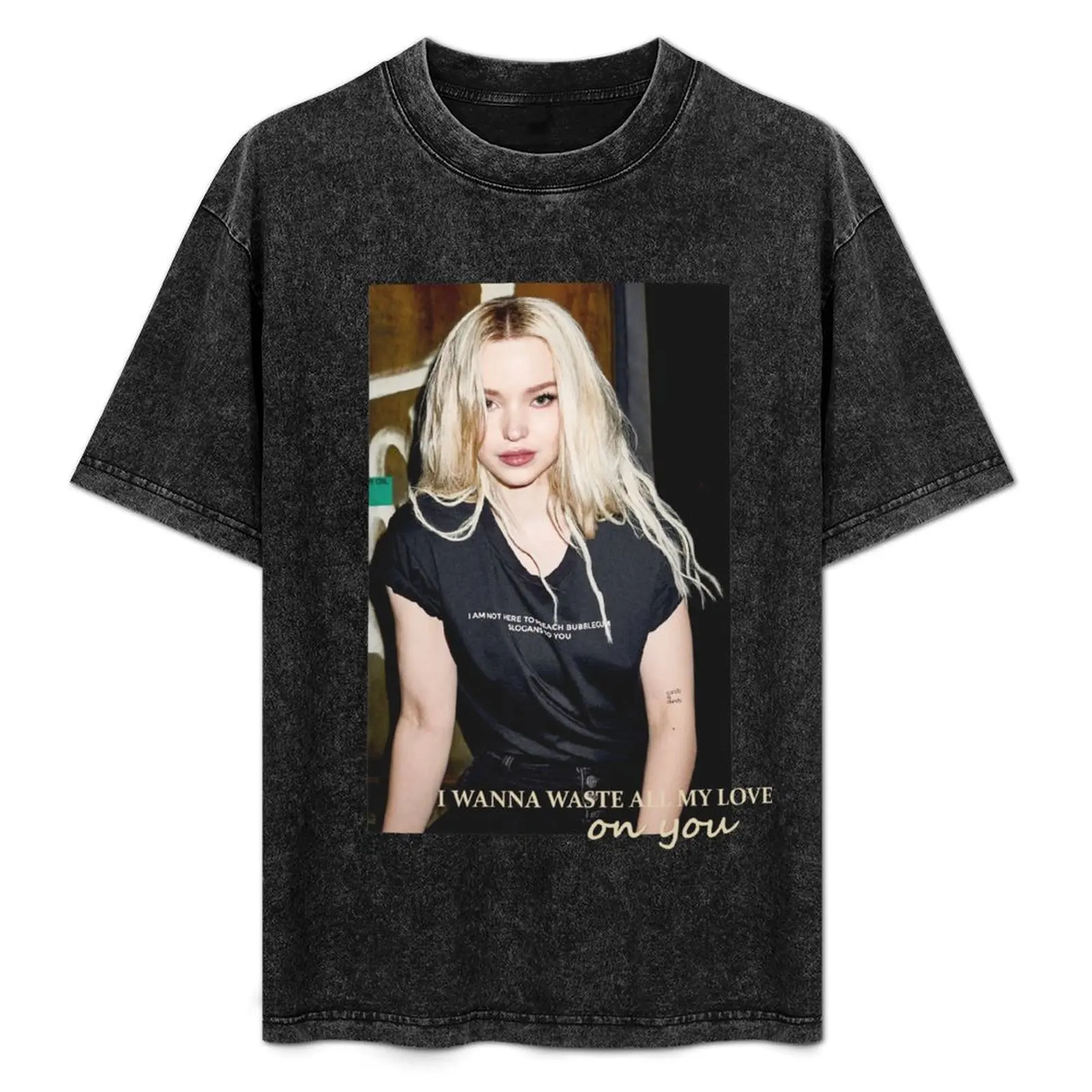 

Dove Cameron - Waste T-Shirt Sweat Absorbing Sports Tee Shirt