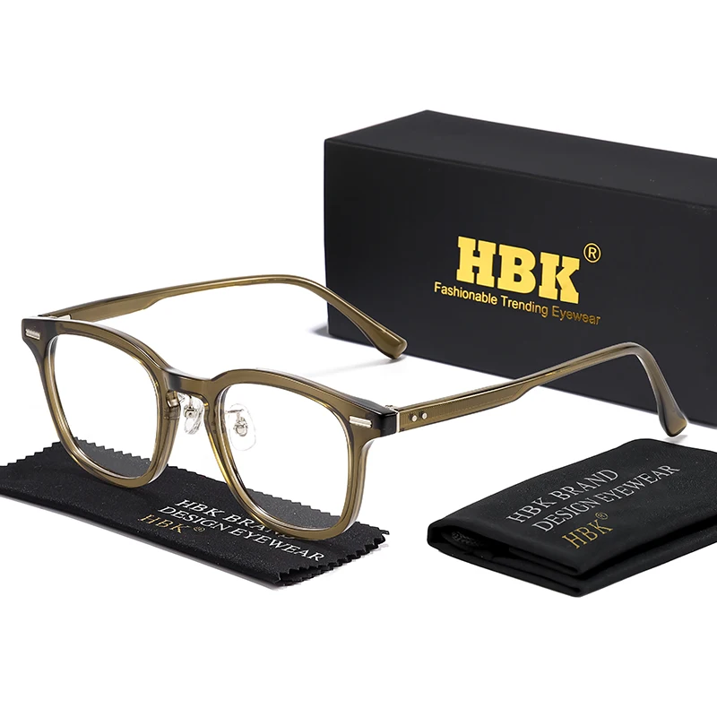 

HBK Простые оправы для очков Брендовый дизайн Оправы для очков Повседневная одежда Деловые уличные оправы для очков Женщины Мужчины Анти-синий свет