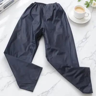 

Double Layer Dark Cloth Rain Pants Waterproof Breathable Cycling Motorcycle Fishing Hiking Camping Boating Hunting