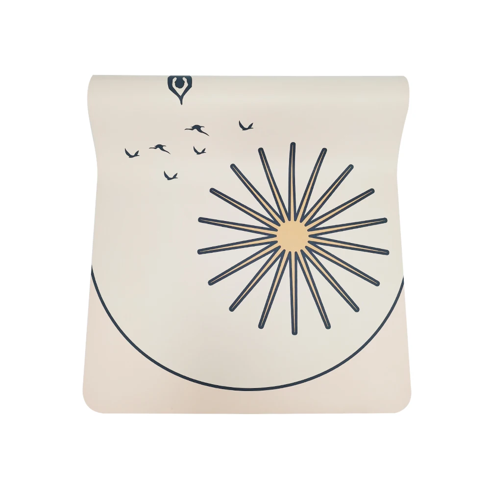 صديقة للبيئة اليوغا حصيرة أعلى جودة اضافية سميكة في الهواء الطلق اللون بو الجلود المطاط اليوغا مجموعة حصيرة مع طباعة الأشعة فوق البنفسجية 11