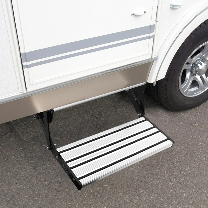 

HWHongRV Series Manual Folding Ladder Step For Van And Motorhomes