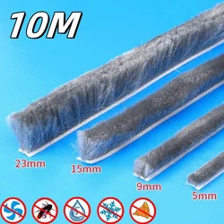 10M Prevention Dust Sealing Strip Self-adhesive Door Window Sound Insulation Wind Protection Collision Insulation Strip Gasket