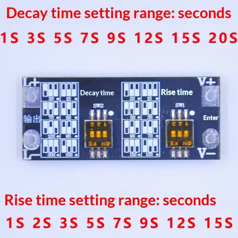 1PCS LED Fade On Fade Off Slow Start Low Voltage Light With Driver Module Led Controller Dimming Slow Start Module