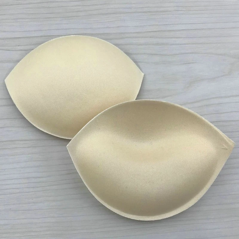Thicken Sponge Bra Pads Push Up Breast Enhancer Removeable Bra Padding Inserts Cups for Swimsuit Bikini Padding Intimates