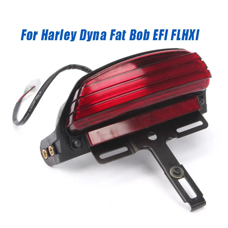 

Tri-Bar Fender LED Tail Brake Rear Light for Harley Dyna Fat Bob EFI FLHXI