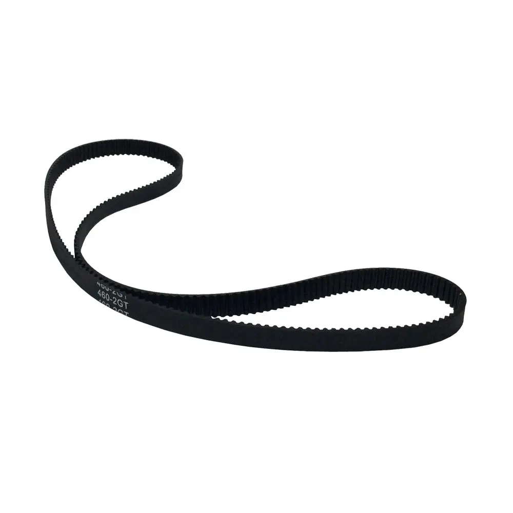 2GT Rubber Timing Belt 406-2GT-6 L=406mm W=6mm 203 Teeth in Closed Loop for 3D Printer Pack of 2pcs