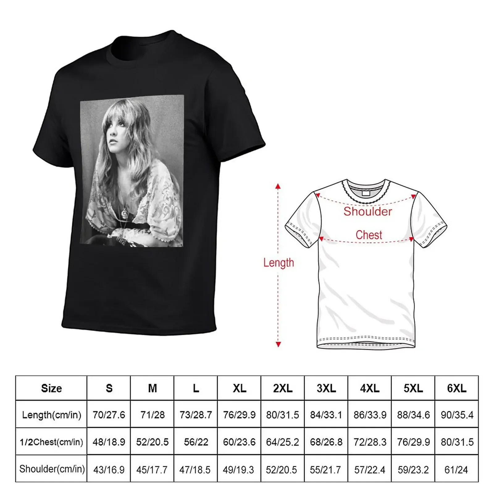 Stevie Nicks Fleetwood Mac Fan T-Shirt boys whites customs slim fit t shirts for men