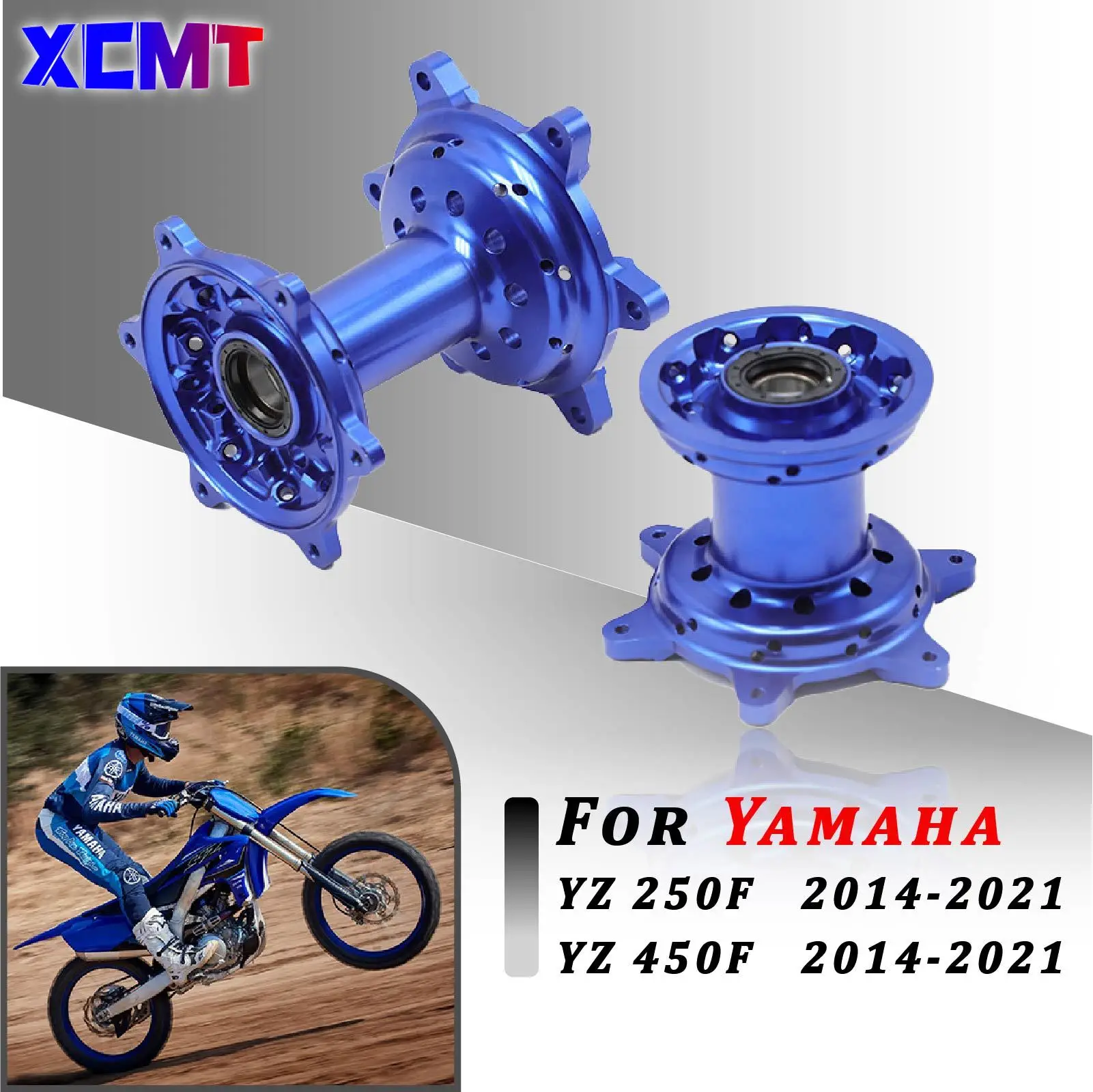 

2PC For YAMAHA Motorcycle CNC Front And Rear Wheel Hub YZ250F YZ450F YZ 250F 450F 2014 2015 2016 2017 2018 2019 2020 2021