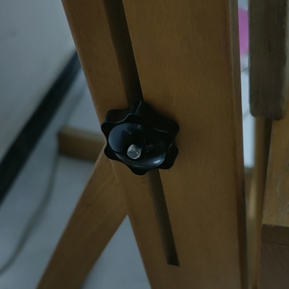 Black/White Bakelite Hand Tight Thumb Knob Nut M4 M5 M6 M8 M10 Through/Blind Hole Plum Handle Tighten Nut Fastener