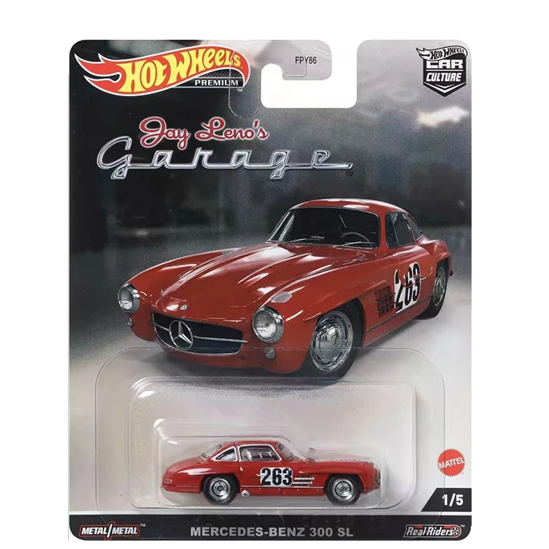 original hot wheels Premium Car Culture Jay Leno\'s Garage Diecast 1:64 Voiture jay leno tank McLaren F1 boys toys for children