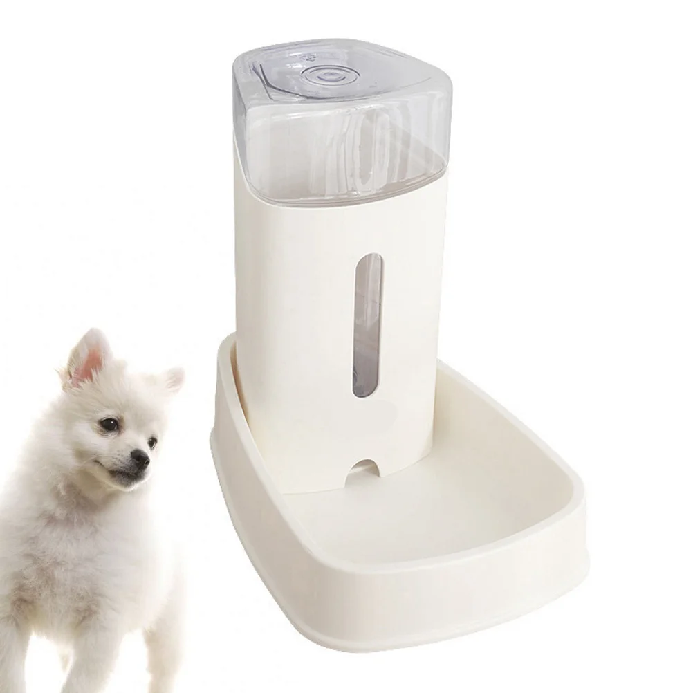 

Automatic Pet Drinking Feeder Large Capacity 3.8L Leakproof Water Dispenser Stable Floor Standing for Dog Cat Outdoor Home Use