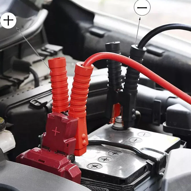 2/4-meter autobatterij jumperkabel autostartkabel gebruikt om dode of low-power batterijen te starten aansluitkabel oplaadgereedschap