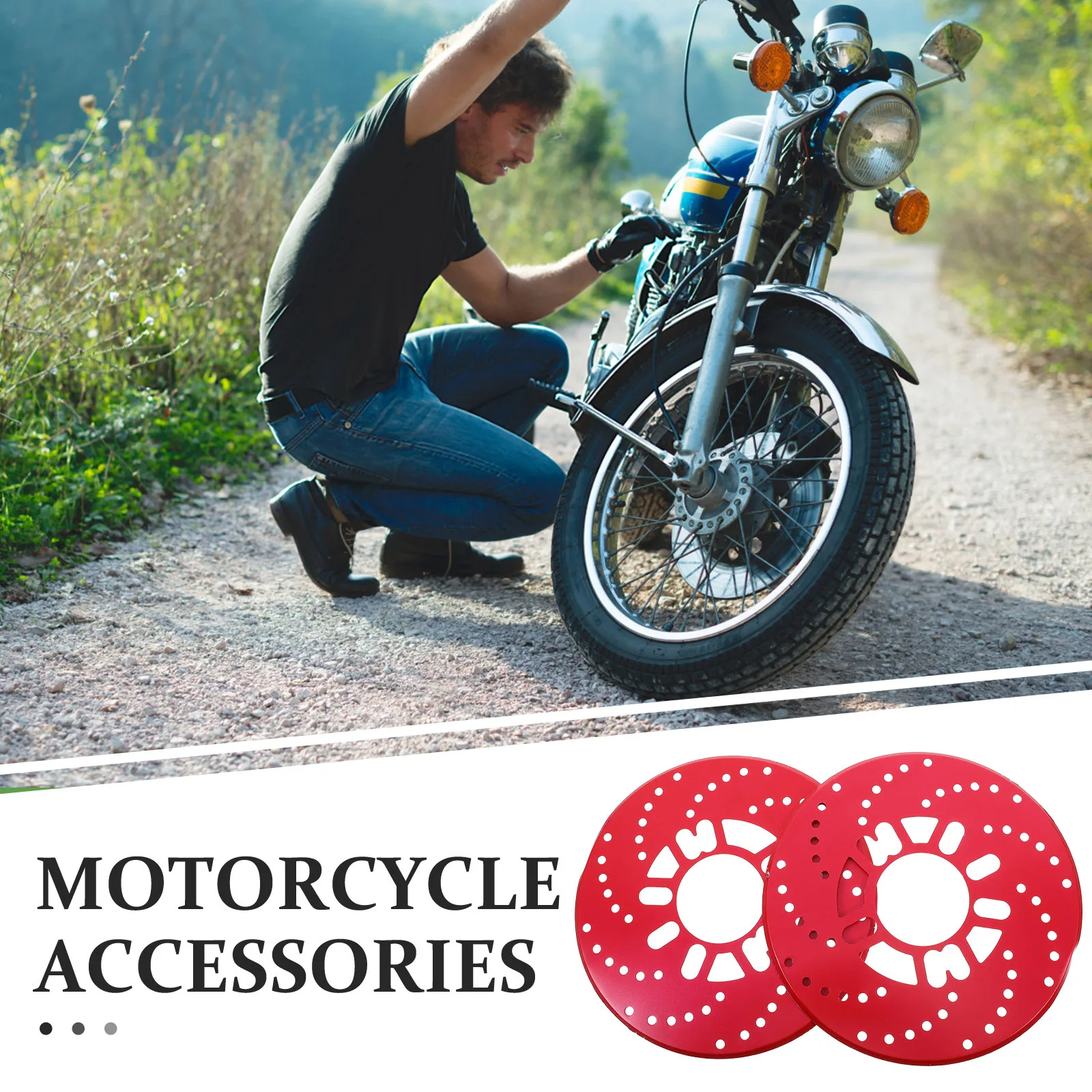 

Universal Car Brake Disc Cover Lightweight Sturdy Safety Cooling Modification Brake Disc Replacement Accessory