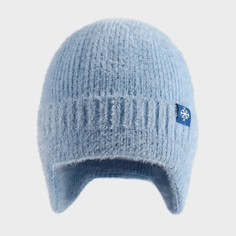 قبعات باردة مريحة للرجال والنساء للخريف والشتاء لحماية الأذن وقبعات صوفية دافئة قبعة قطنية عالية المرونة مقاومة للبرد