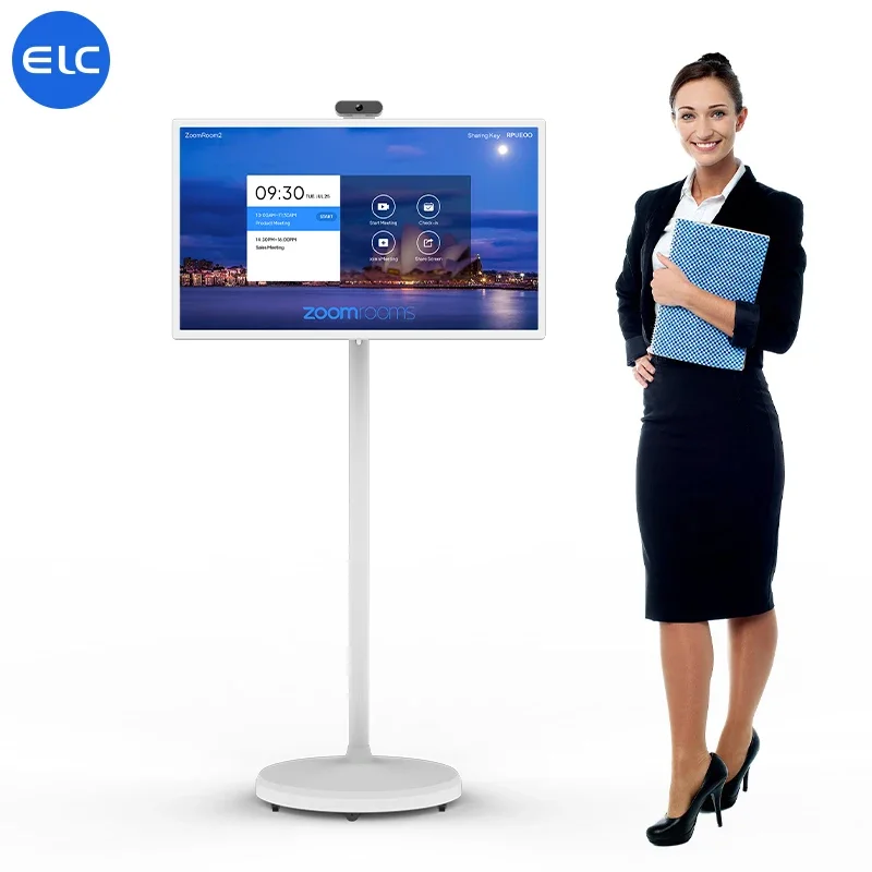 

32 Inch Android Smart Board Lcd 1920*1080 Touch Screen Nfc Poe Wifi 6 Interactive Board For Office Classroom Meeting Room