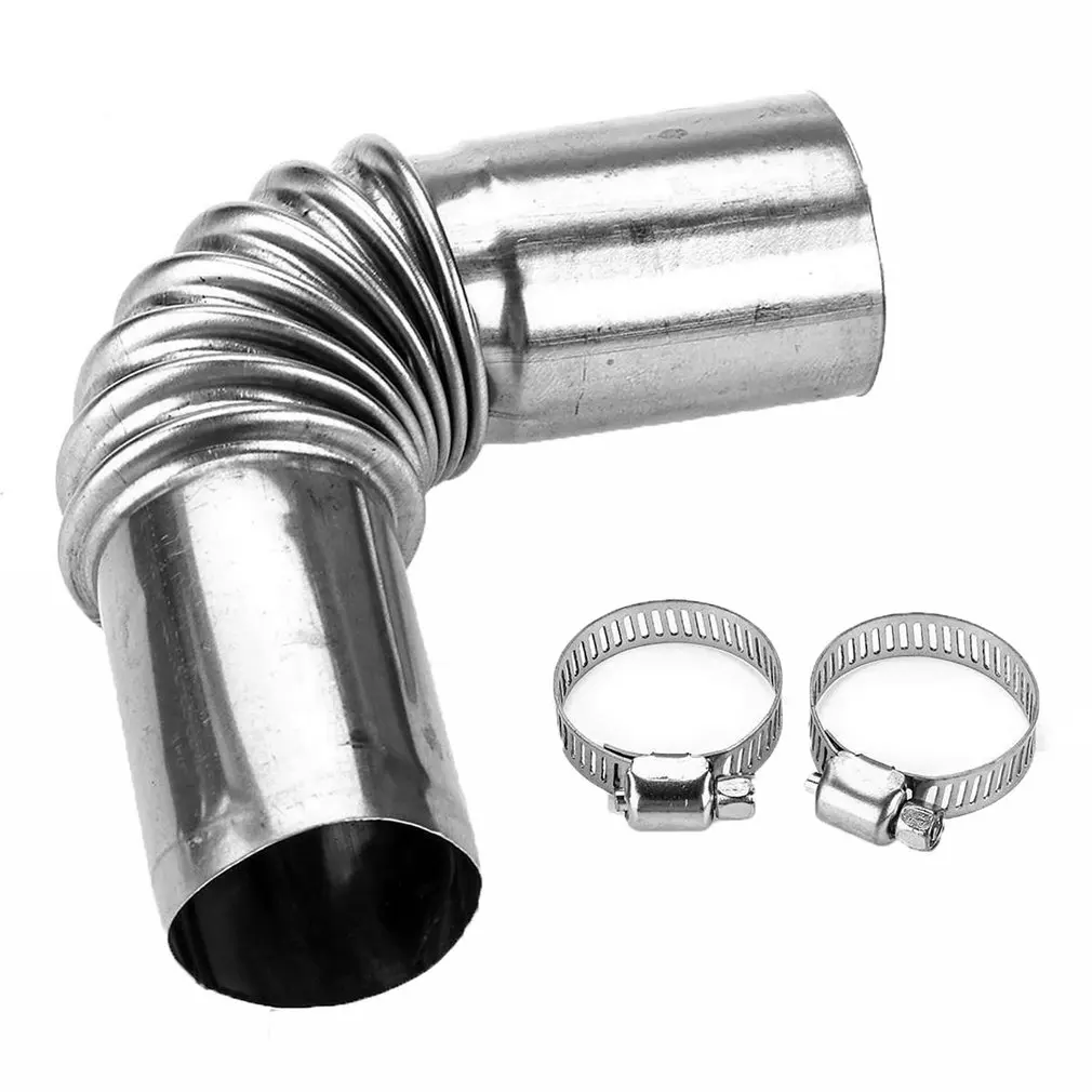 24mm Locking Pipe Air Diesel Parking Heater Exhaust Pipes Connector With Clamp Diesels Heaters Accessory