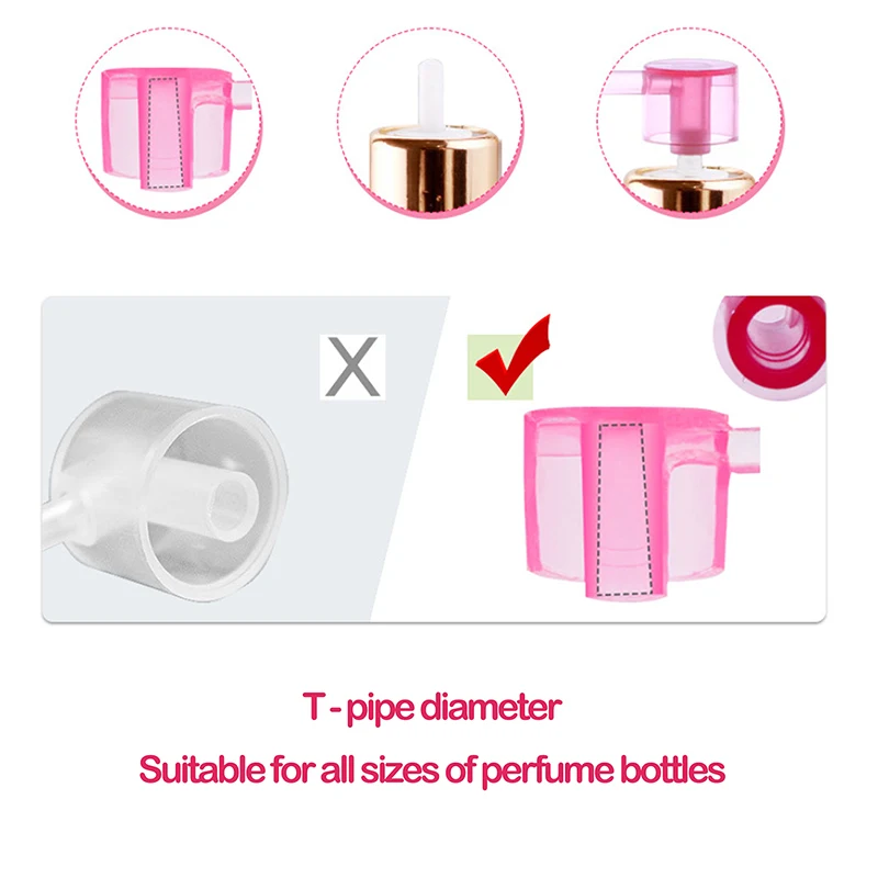 10Pcs Perfume Refill Tools Diffuser Funnels Cosmetic Pump Dispenser Portable New Sprayer Refill Pump Bottle Filling Device