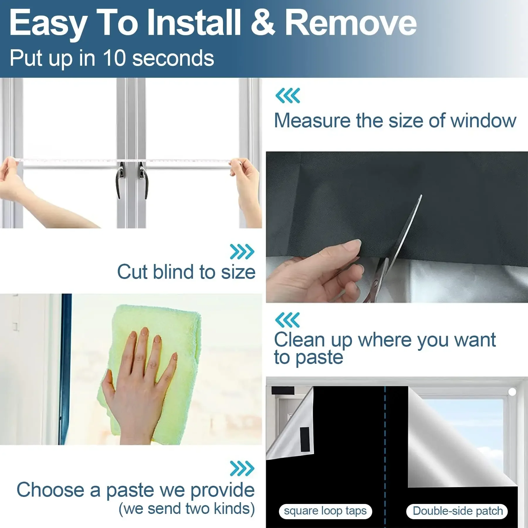 100 تعتيم أحلك منزل نافذة التعتيم فيلم الخصوصية تينت مكافحة نظرة غطاء زجاج نافذة القماش ملصقات السيارات كتلة الضوء ملصق