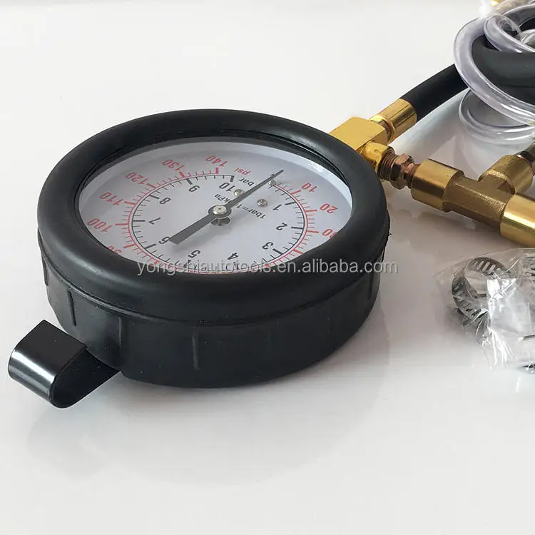 

Car Tool Set Fuel Engine Oil Pressure Tester Meter Kit