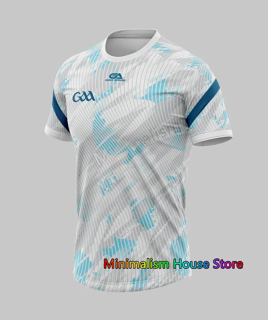 New Stripe Series Men's  Women's T-shirts Summer Outdoor Fashion O-neck Short Sleeved Tops Fitness Running Sports Oversize Tees