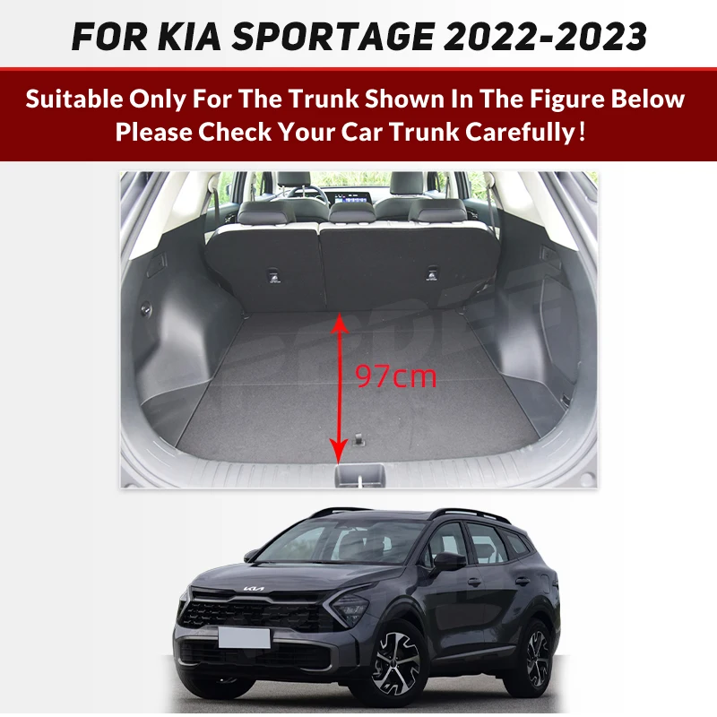 Car Trunk Mat For Kia Sportage 2022 2023 2024 2025 Custom Car Accessories Auto Interior Decoration