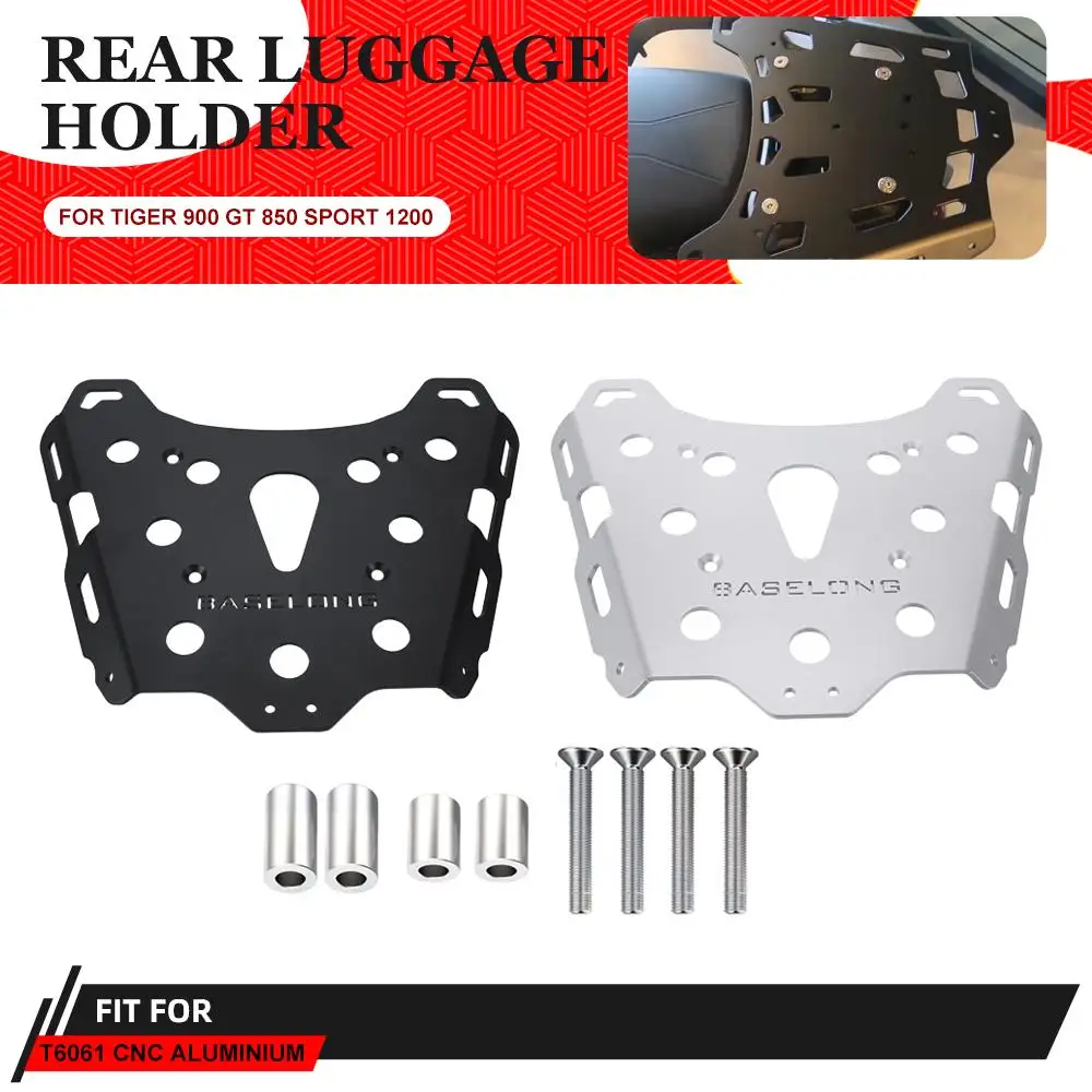 Accesorios para motocicleta, estante de carga trasera, soporte para estante de equipaje, soporte para caja trasera para Tiger 900 Rally Pro 900GT Pro Tiger 850 Sport