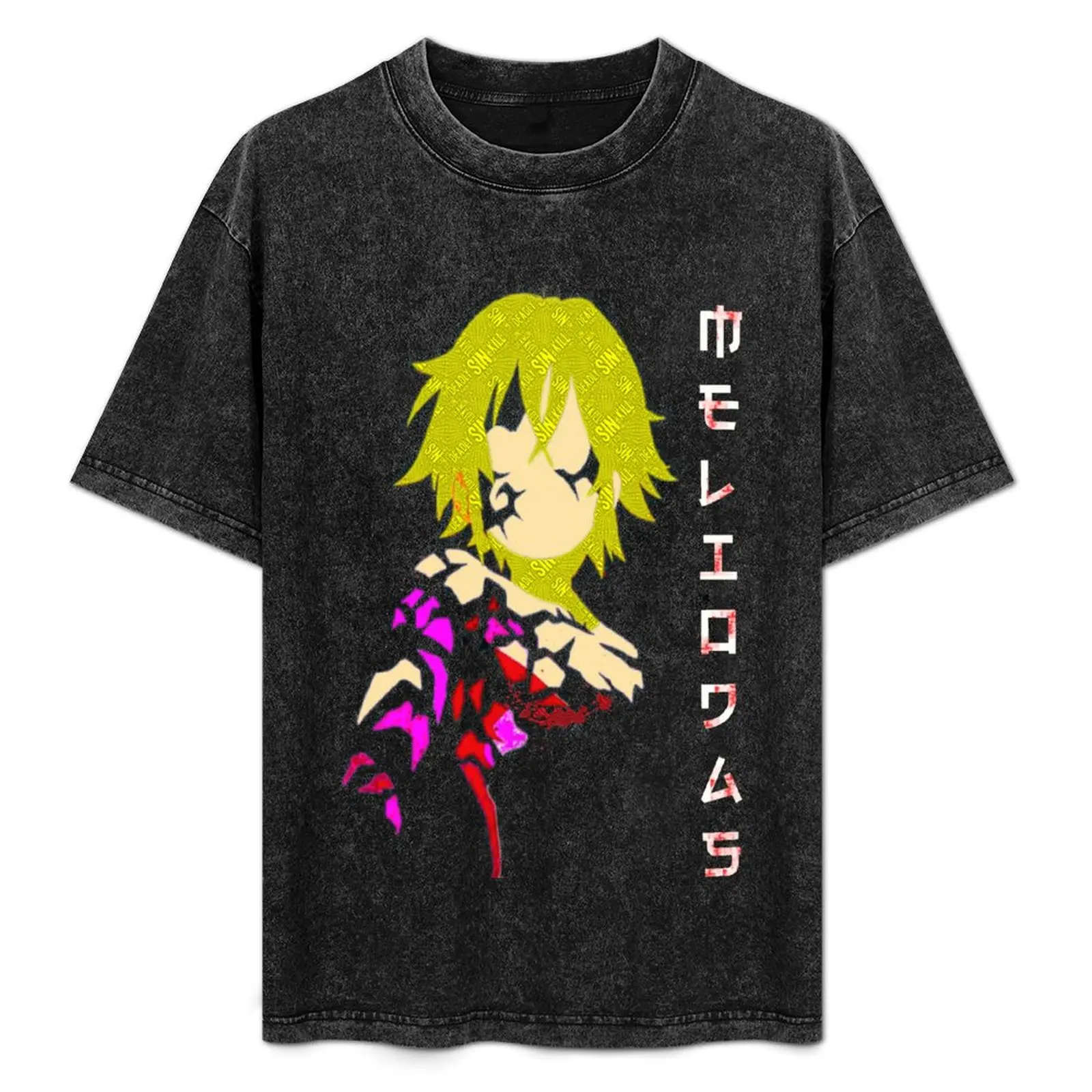 

Meliodas T-Shirt t shirt man cotton funny t shirts man g man t shirts for men shirts with prints T-Shirt