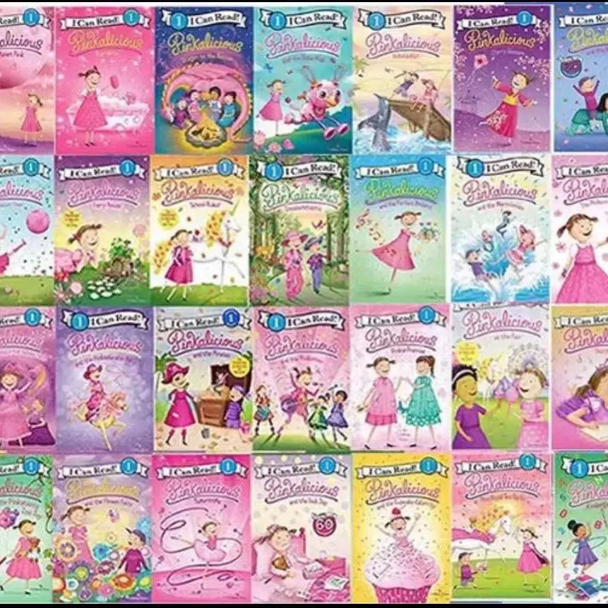 Pinkalicious36 books I Can Read series of stories to support the little master