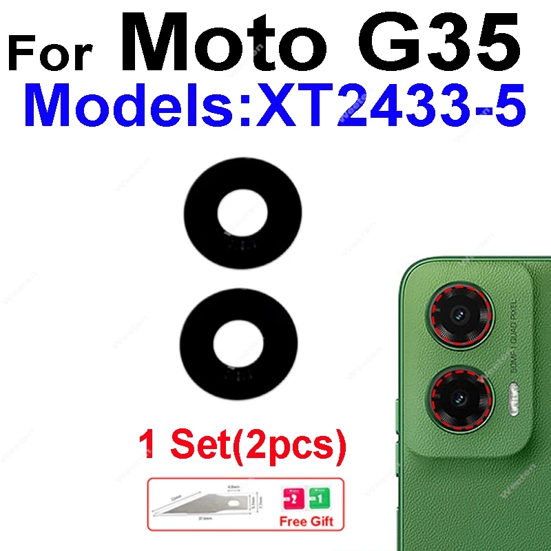 For Motorola MOTO G05 G15 G35 G75 G85 Back Camera Holder Bezel Sturdy Camera Lens Perfect Size Compatible Replacement
