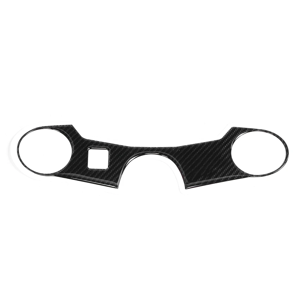 Carbon Fiber Motorcycle Sticker Triple Tree Top End Front Upper Clamp Decal Fit for Suzuki GSXR1000 05-06