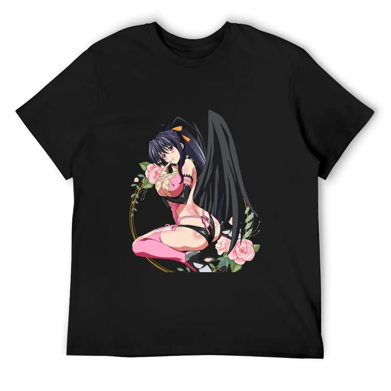 Sexy Akeno - High School DxD T-Shirt summer top graphic t shirt vintage oversized t shirt for a boy designer t shirt men