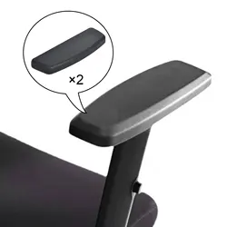 2Pcs Chair Replacement Arm Pads Chair Armrest Arms Support Cushion Pad Universal for Office Reading Chair Accessories