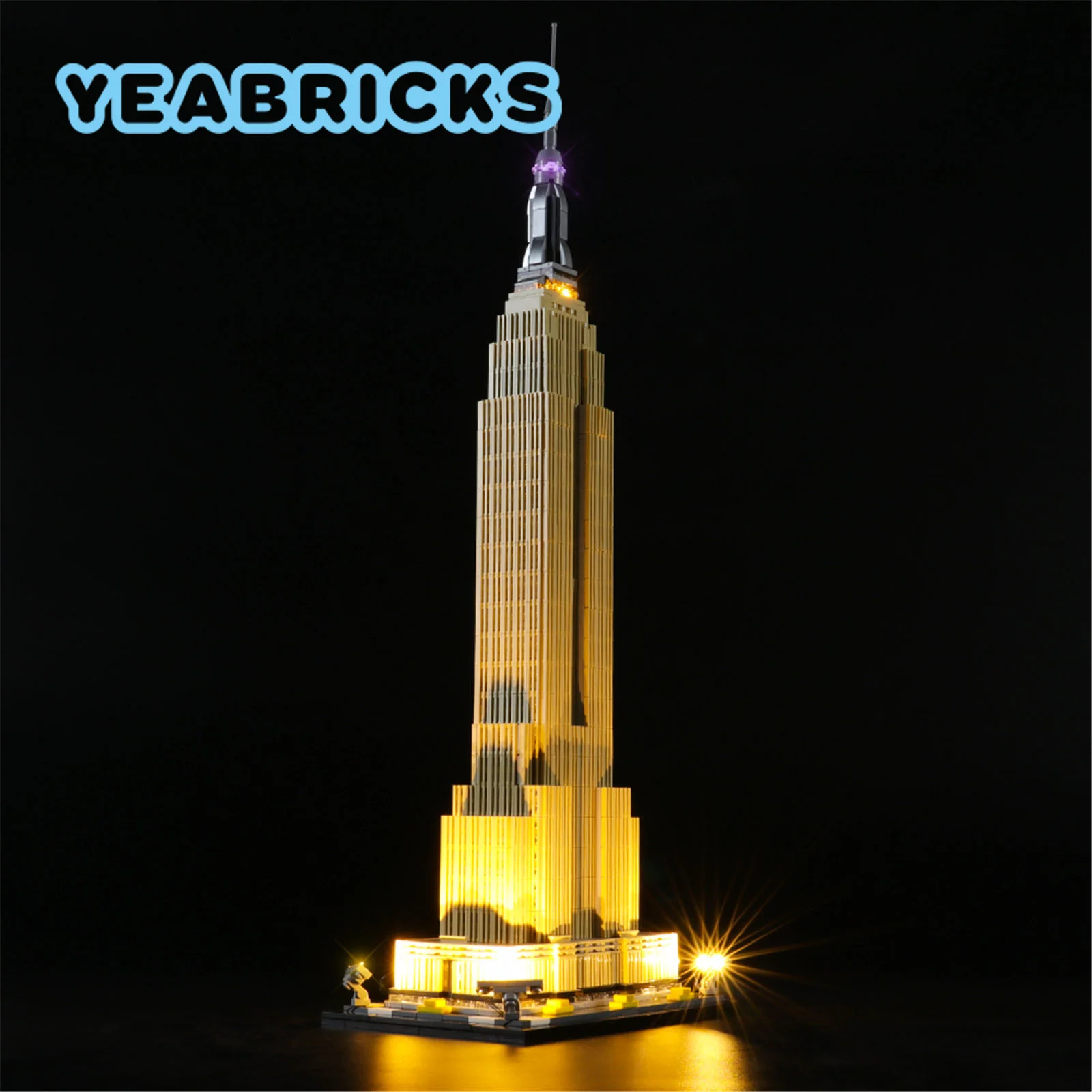 YEABRICKS LED Light Kit for 21046 Empire State Blocks Set (NOT Include the Model) Bricks Toys for Children