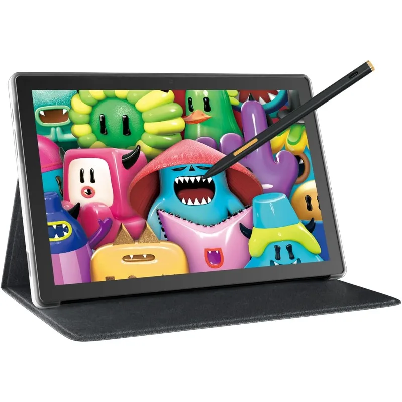 Standalone Drawing Tablet No Computer Needed with Full-Laminated Screen, 10.1-inch Digital Art Tablet