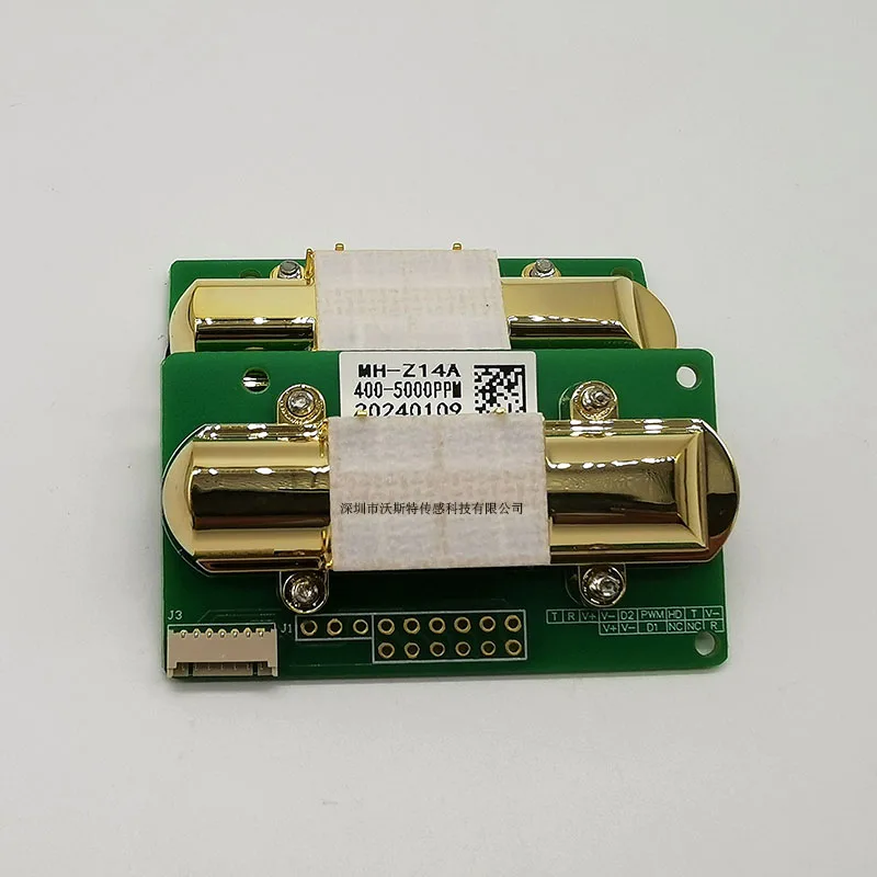 CO2 SENSOR MH-Z14A infrared carbon dioxide sensor module,serial port, PWM, analog output  with cable MH-Z14