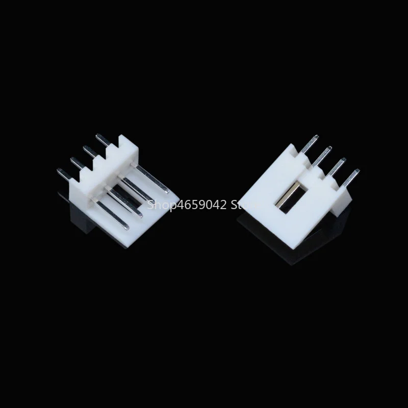 5 stücke Mini 4p Stecker Floppy Netzteil buchse 2,54mm Abstand gerade/rechtwinklige Buchse Gehäuse klemmen