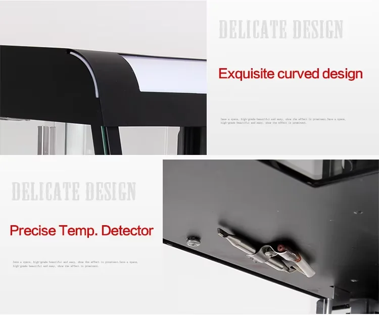 بوفيه تجاري مجموعة وعاء ساخن مطعم العزل سخان الطعام سطح المكتب #5