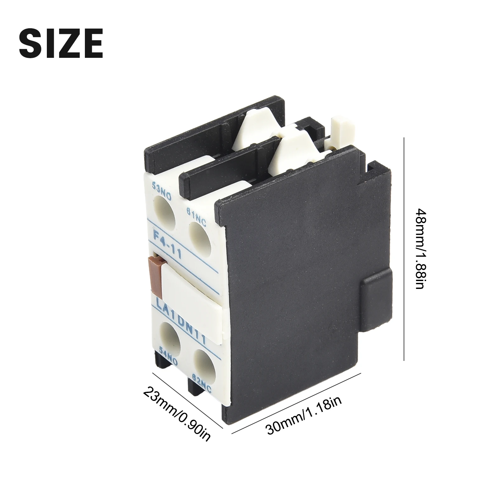 

Эффективный вспомогательный контакт для CJX2, компактный размер, 48x30x23 мм, сборка строительного блока, сопротивление изоляции до 690 В