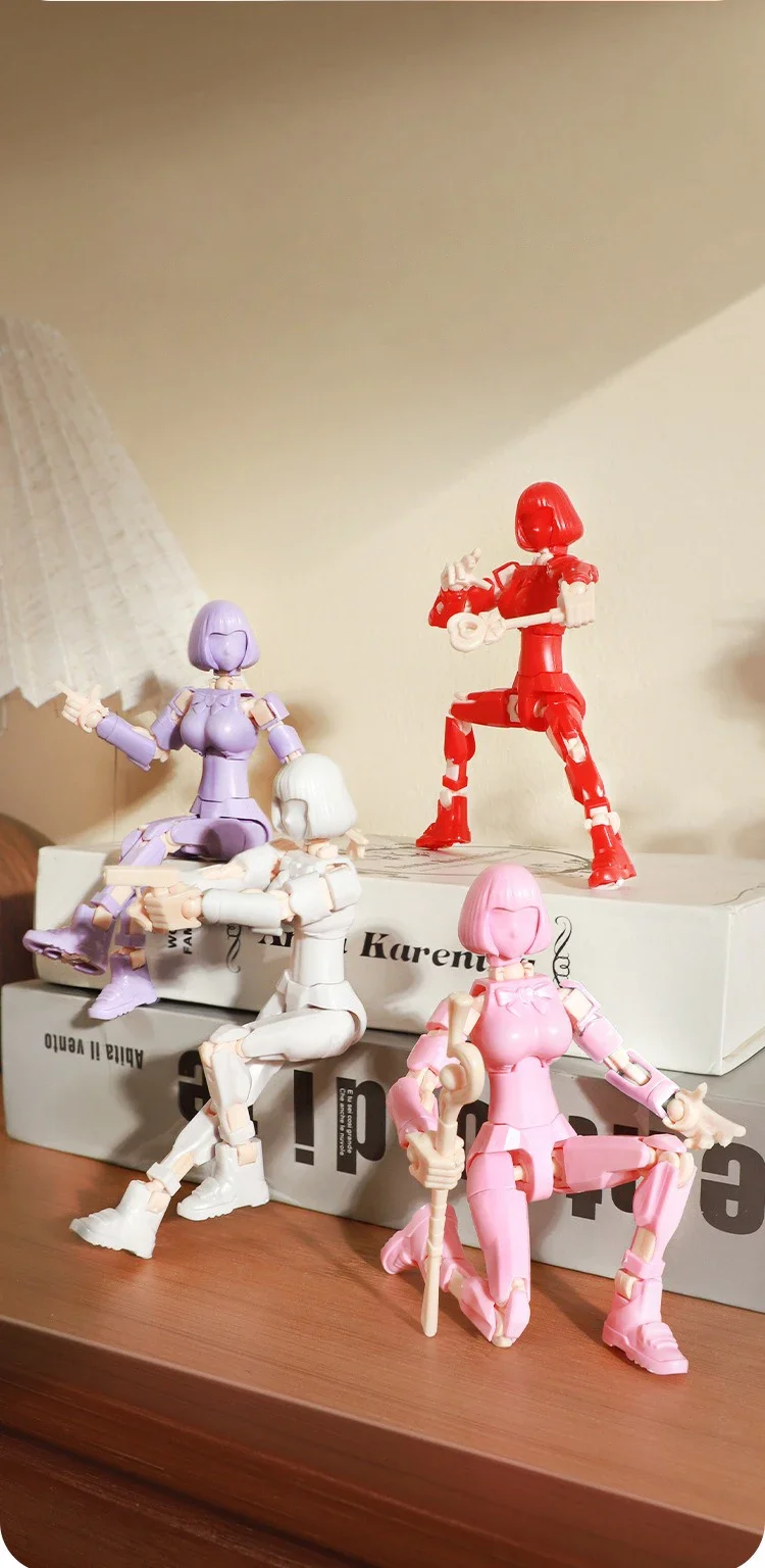 3D-Gedruckte Schaufensterpuppe Magische Schönheitsmädchen-Actionfigur Mehrfach Gelenkige Bewegliche Formwandelnde Roboter-Dekoration Geschenke – Detail 11