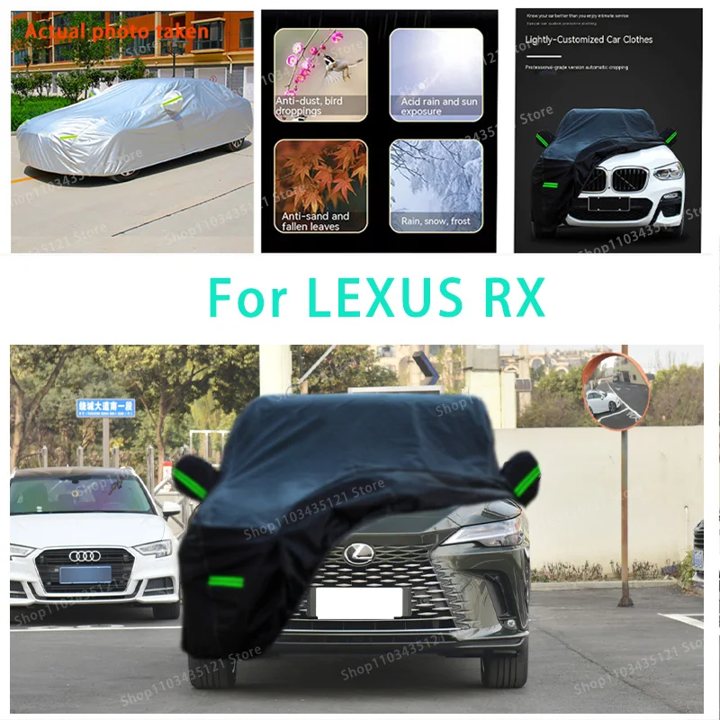 

For LEXUS RX auto body protection, anti snow, anti peeling paint, rain, water, dust, sun protection, car clothing