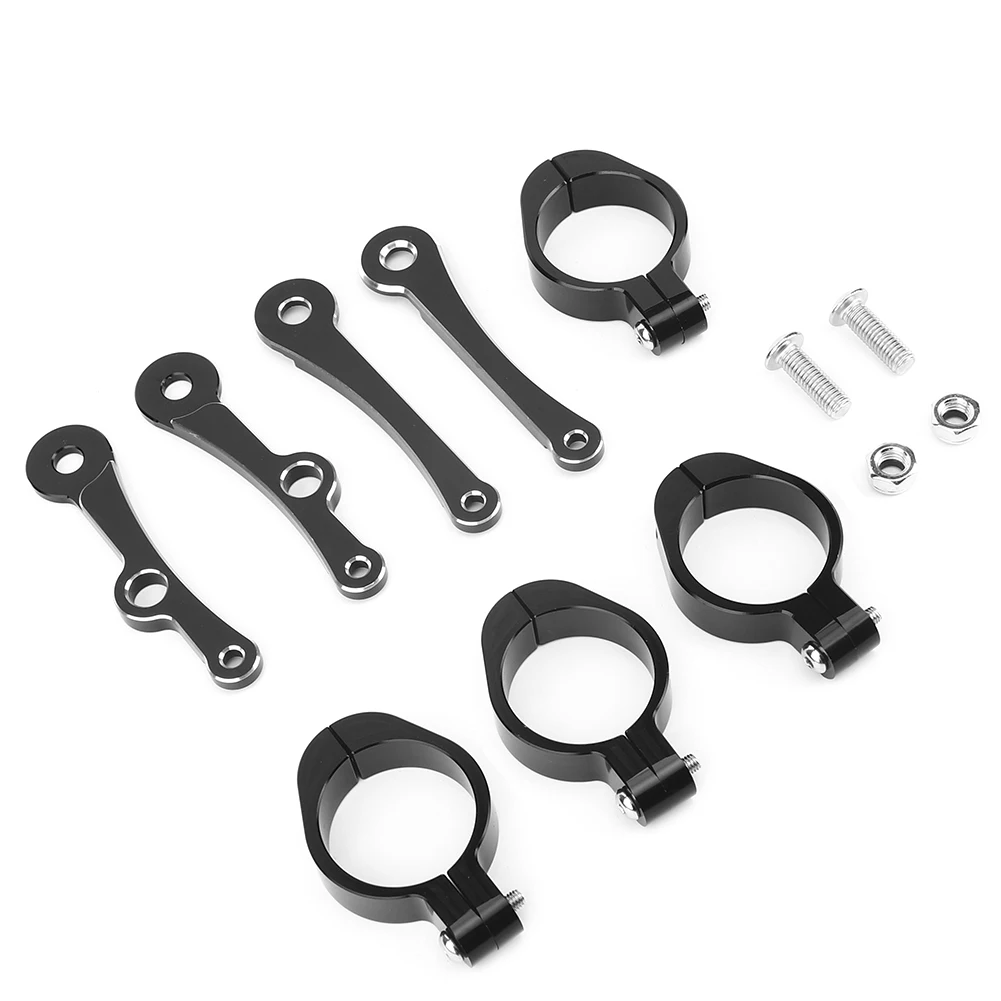 

Винтажный кронштейн для фар мотоцикла, указатель поворота, 39-41 мм/1,5-1,6 дюйма, зажим для крепления вилки, подходит для Honda