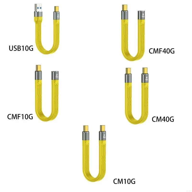 E1PF USB Type C Maschio a USB C USB A FALE CHIL PD 100W USB C USB C CIVO CAVO FILO PER IL CAVO PER IL CAVOLO VELLA CELLE